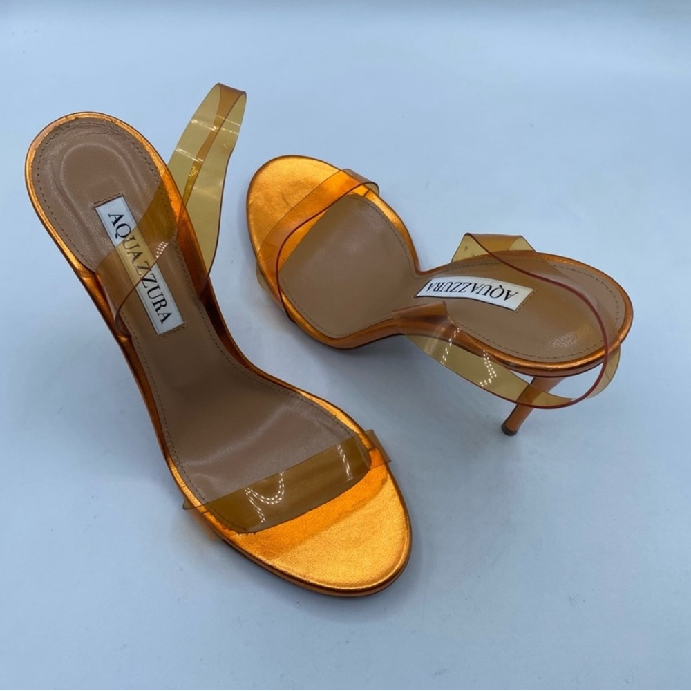 Aquazzura Women's Orange Heels